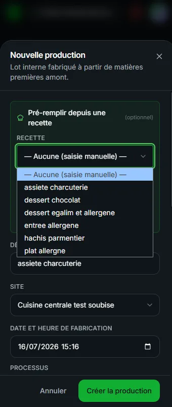 Plat Témoin — capture 3